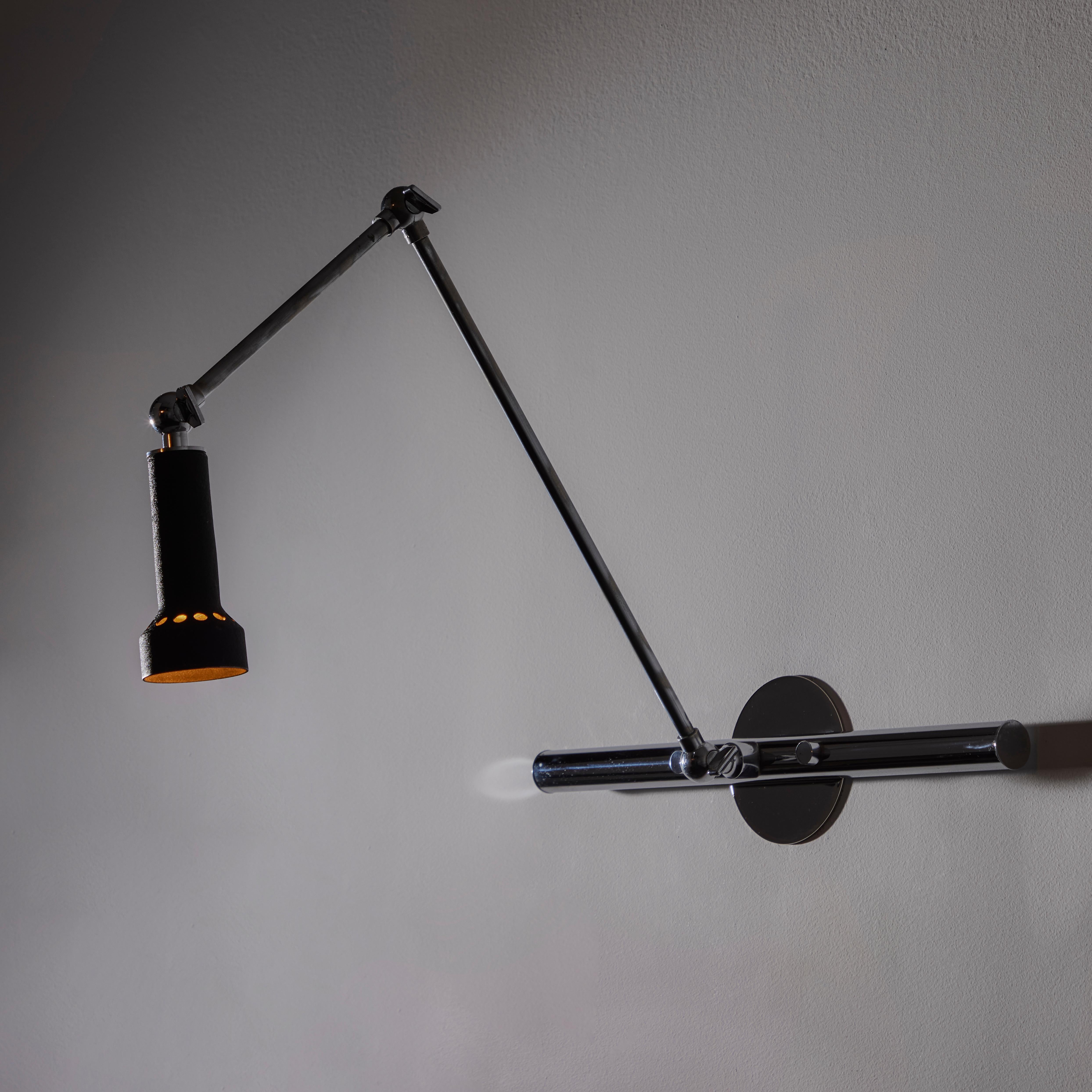 Wall Sconce by Angelo Lelii for Arredoluce For Sale 5