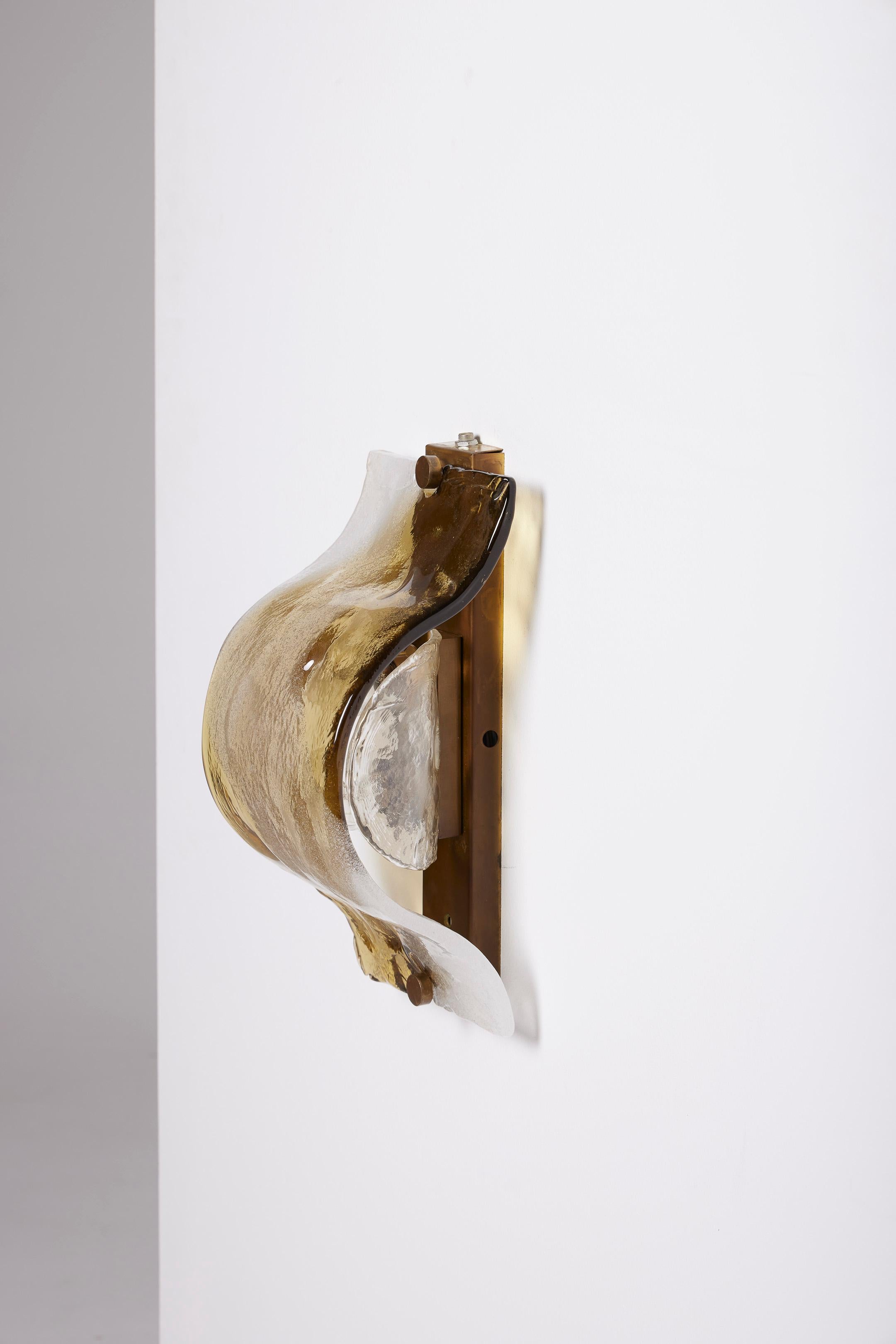 Aplique de pared de Carlo Nason, década de 1960. en Bueno estado para la venta en PARIS, FR