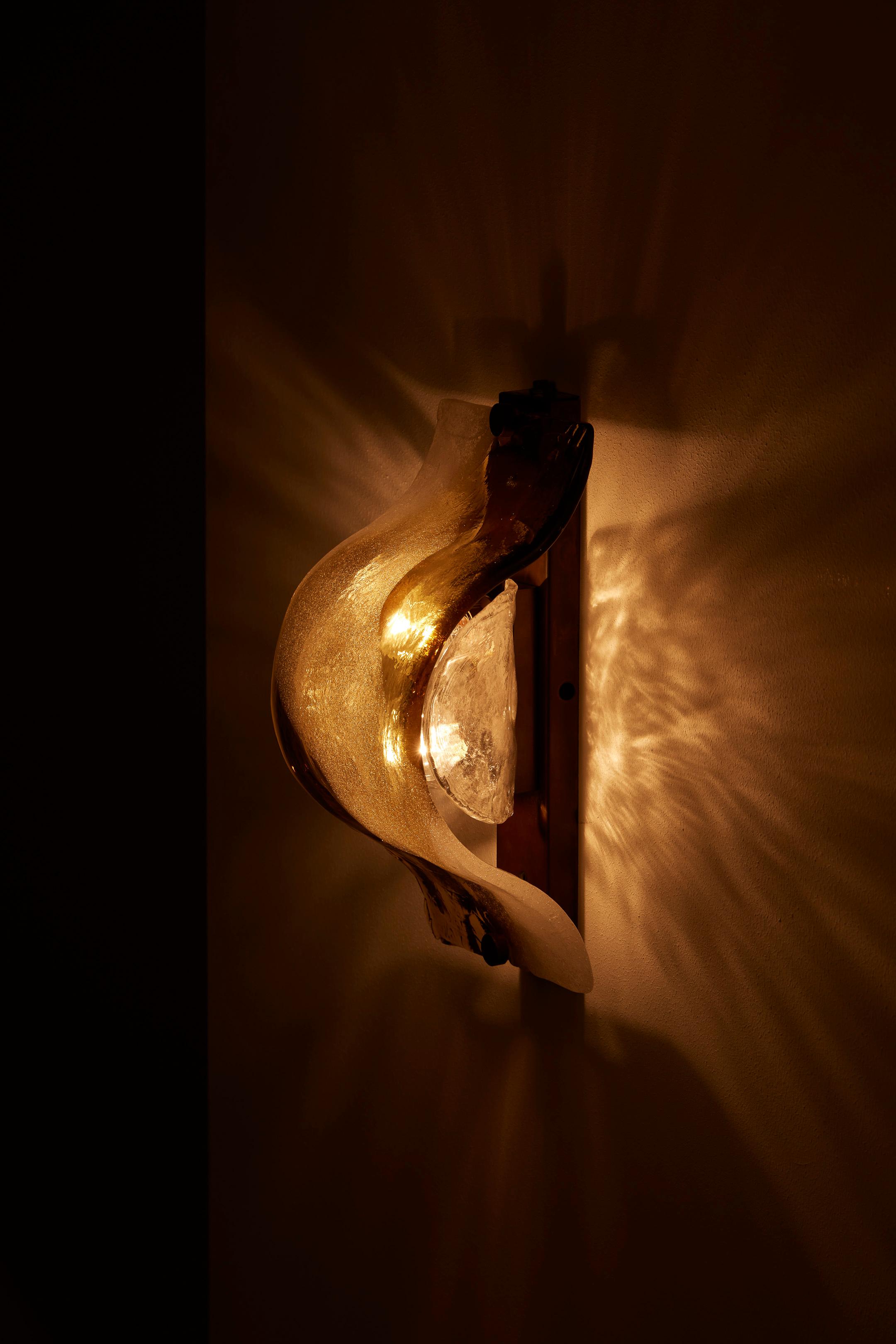Aplique de pared de Carlo Nason, década de 1960. en venta 2