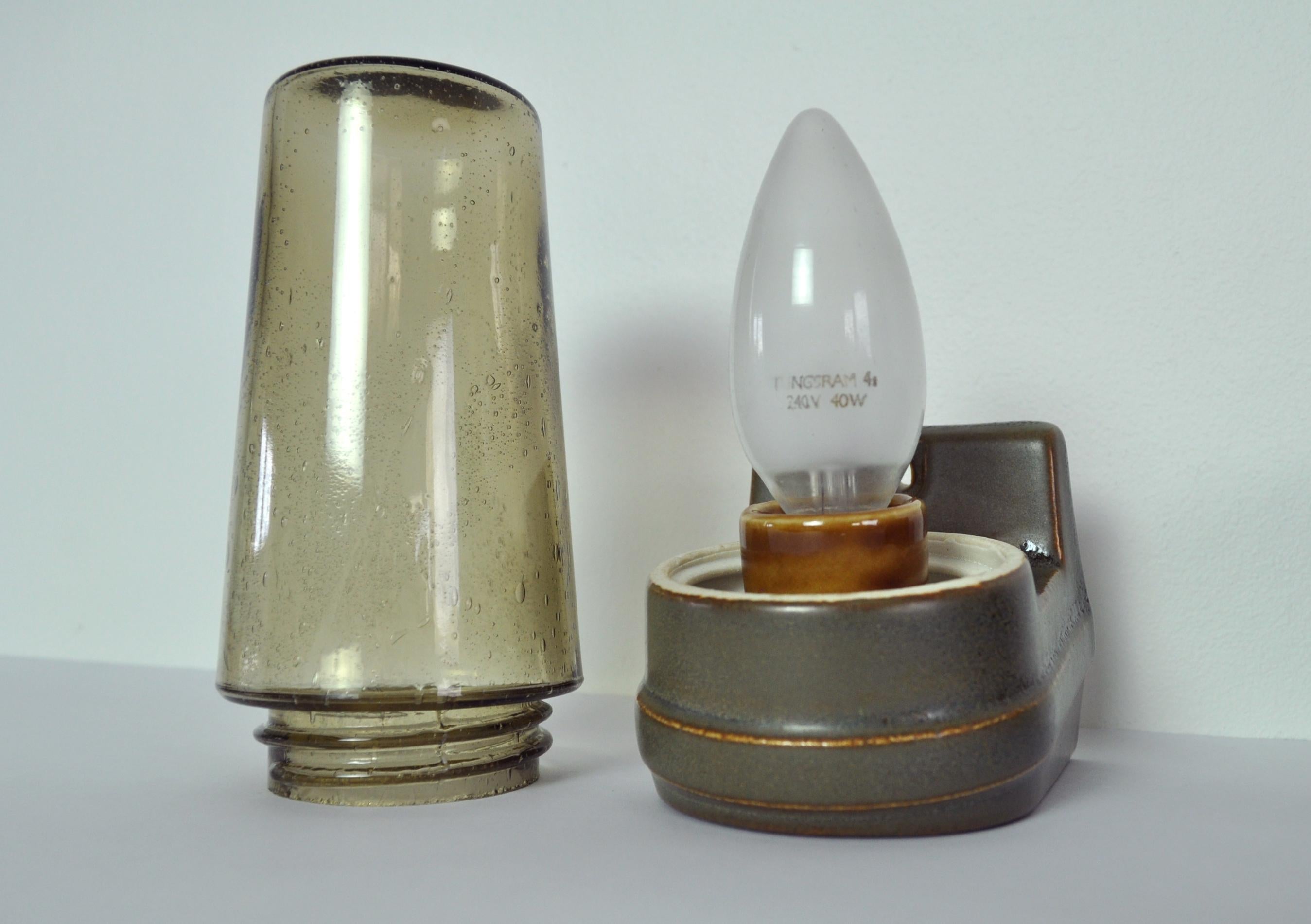 Wall Sconce by Sigvard Bernadotte for IFÖ, Sweden, 1960s For Sale 2