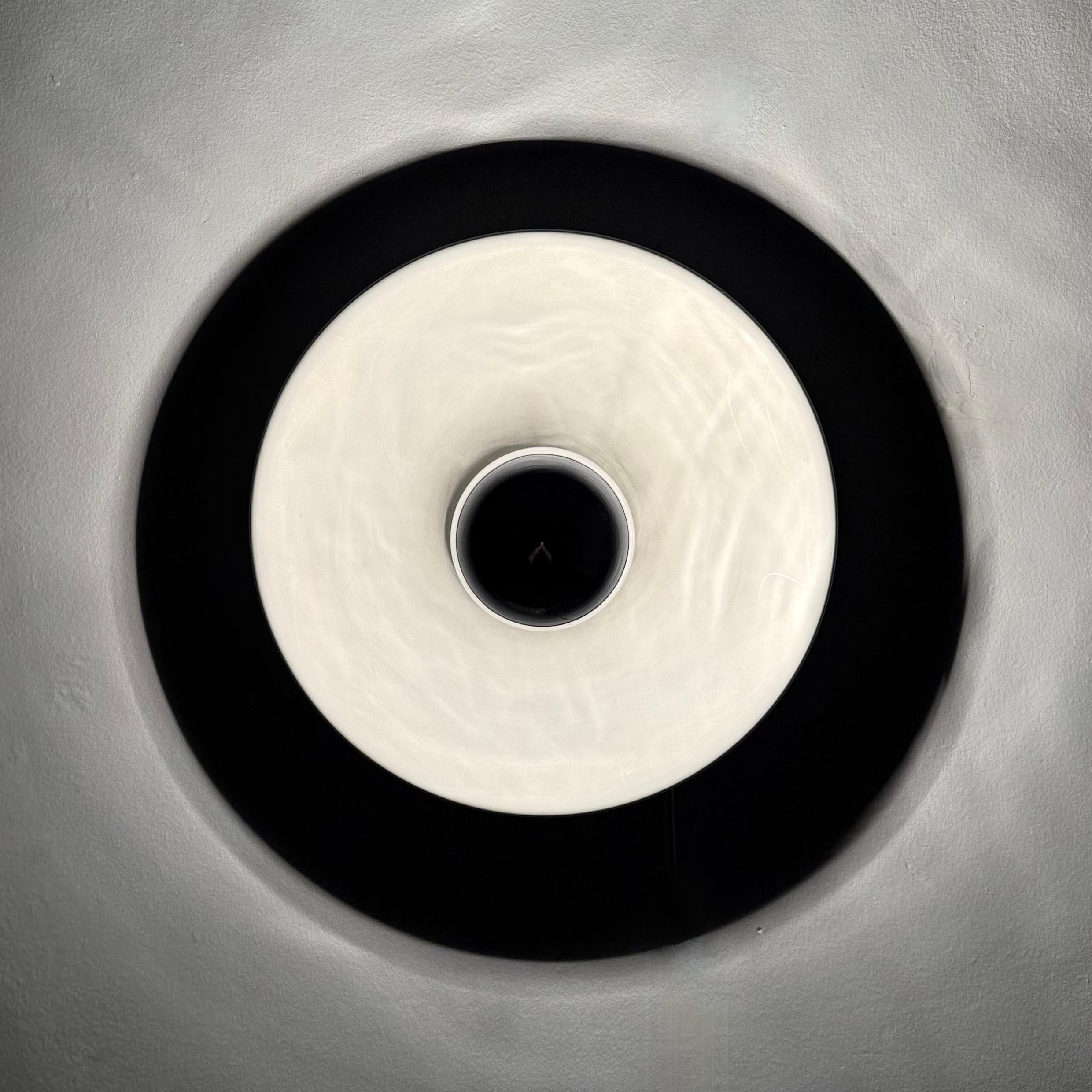 Wandleuchter Scheibe von zugeschrieben Charlotte Perriand für Les Arcs , 1970er Jahre

