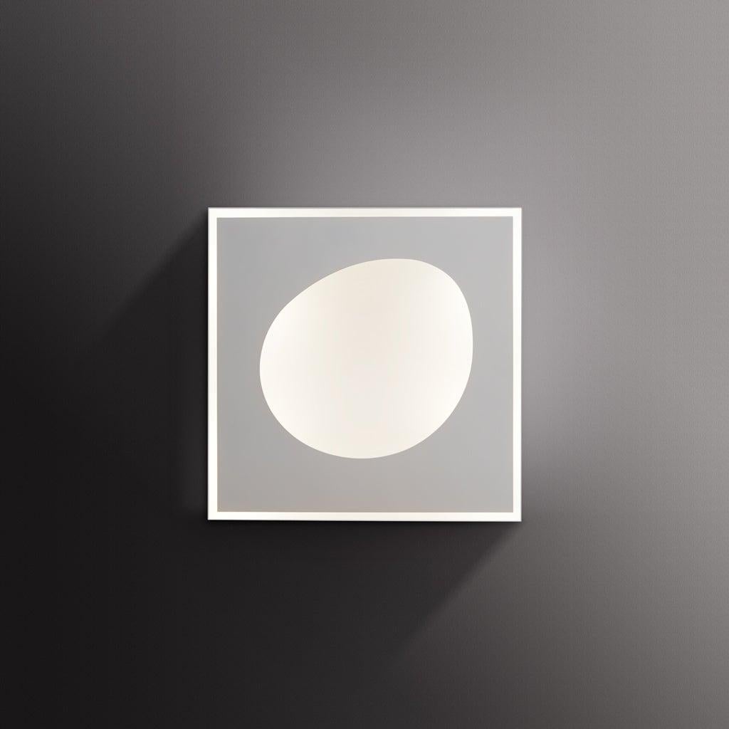 Modern Wall Sconce FC01 Design Florencia Costa Italy Limited Edition Varnished White For Sale