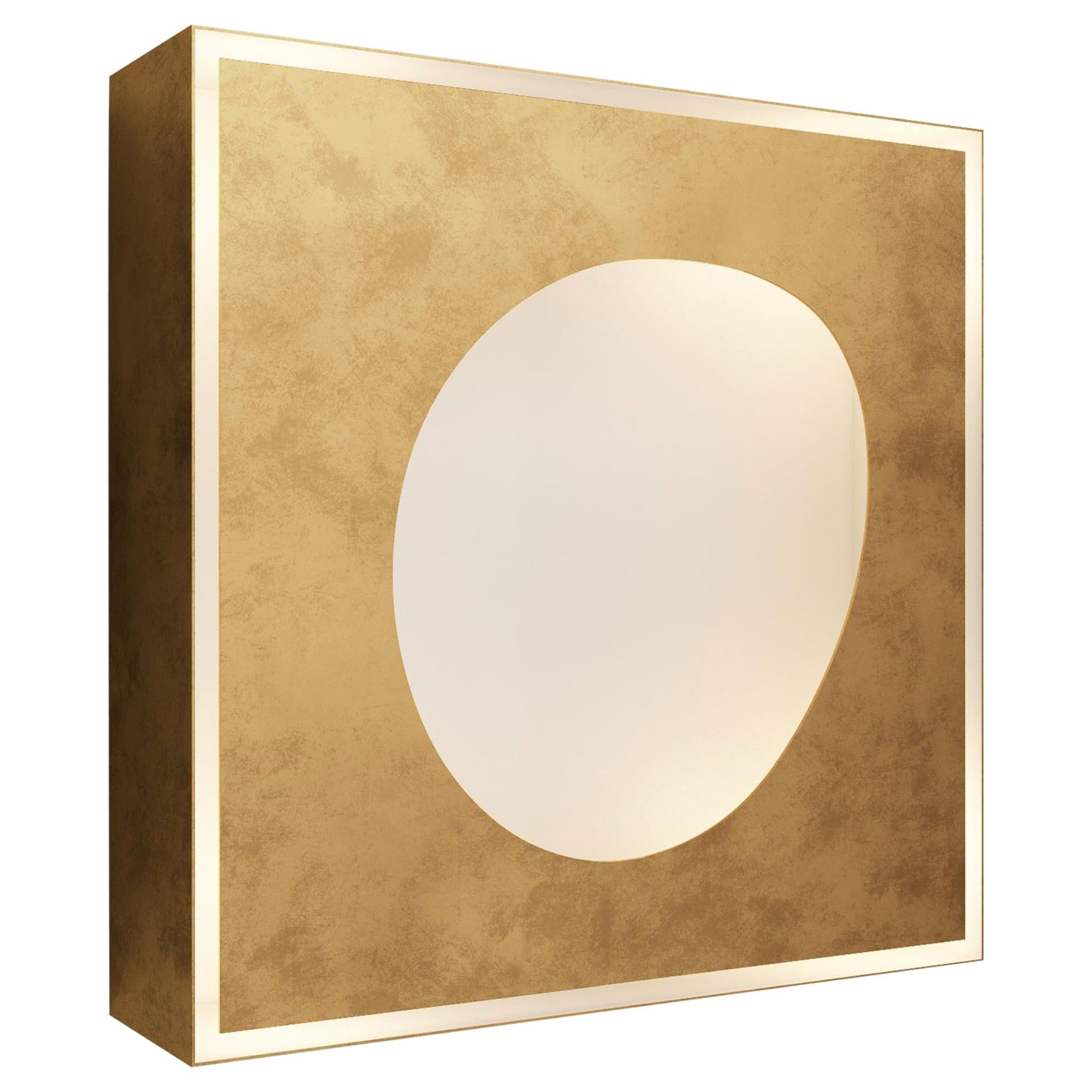 Wall Sconce FC01 Florencia Costa Light Bronzed Brass Italy 2020 Limited Edition For Sale