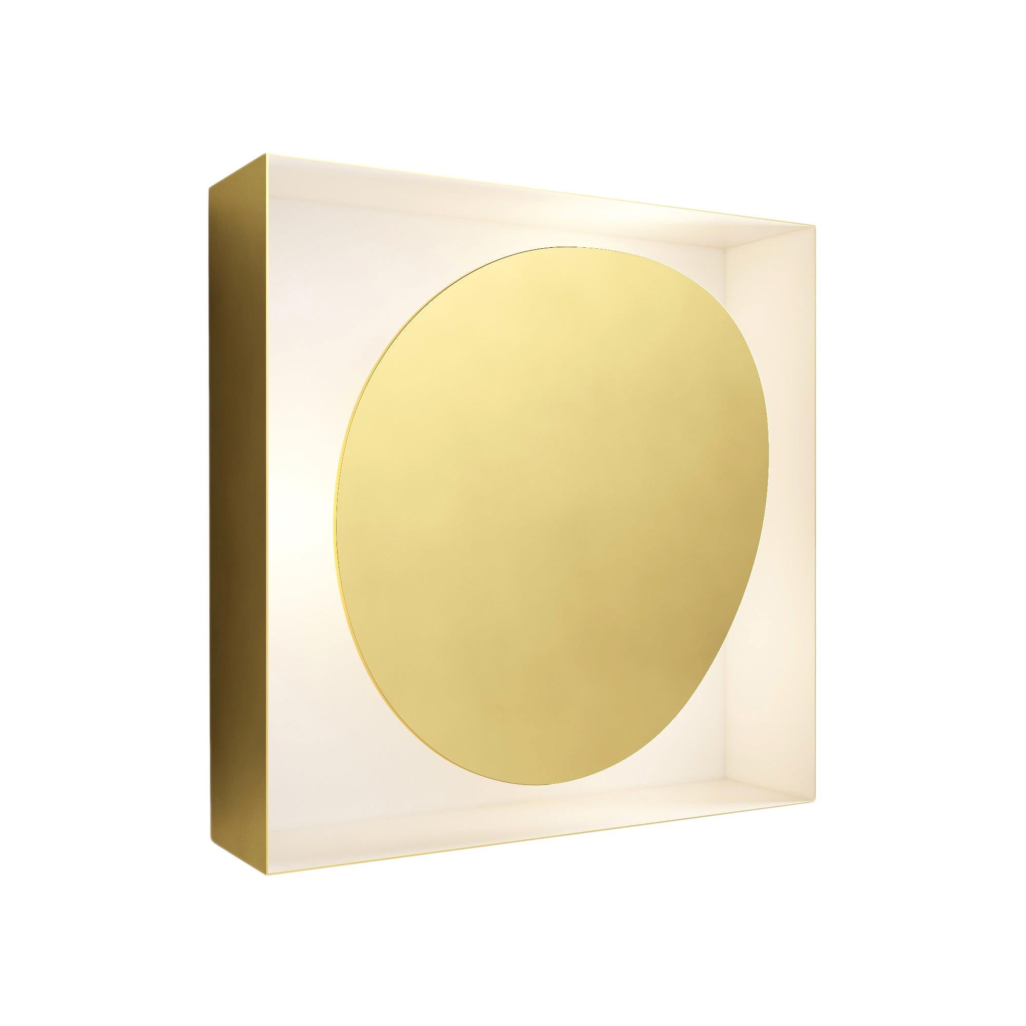 Wall Sconce FC02 by Florencia Costa Polished Brass Italy 2020 Limited Edition For Sale