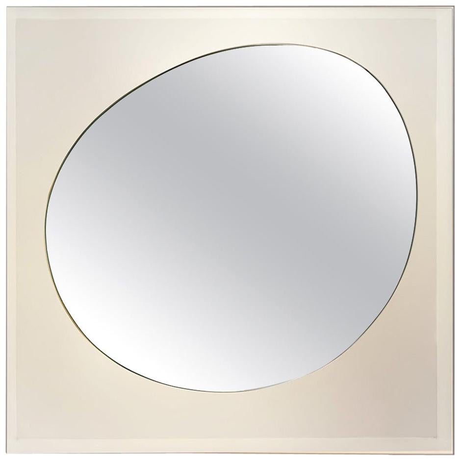 Wall Sconce FC02 Design Florencia Costa Limited Edition Italy Metal and Mirror For Sale