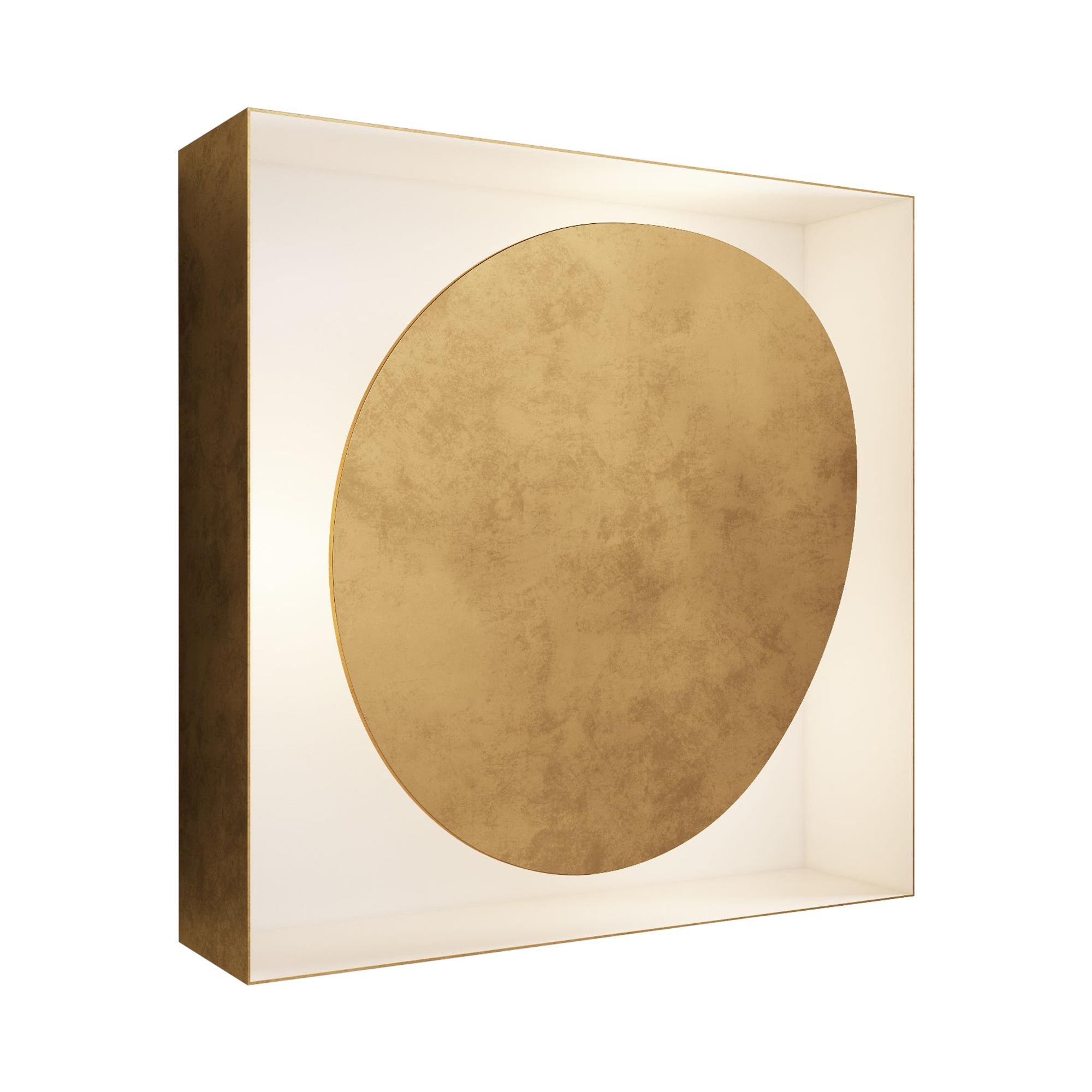 Wall Sconce FC02 Florencia Costa Light Bronzed Brass Italy 2020 Limited Edition For Sale