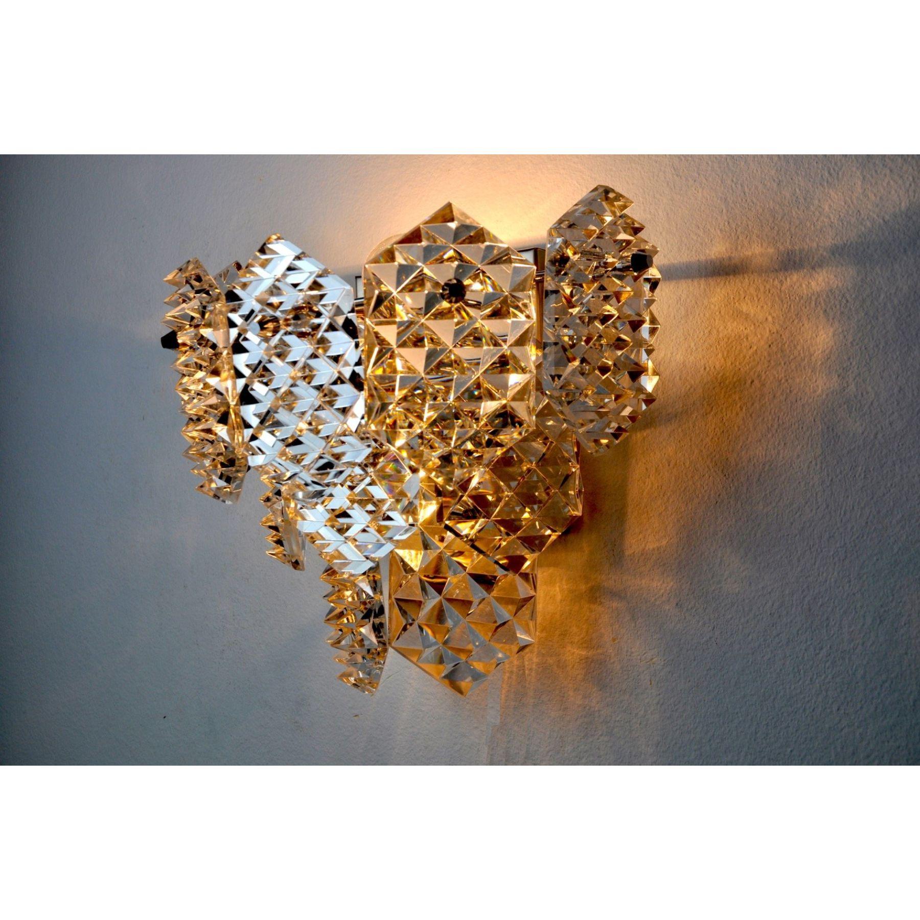 Wall Sconce from Kinkeldey, Germany, 1970s In Good Condition For Sale In BARCELONA, ES