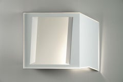 Wall Sconce Isid30 Ovest by Stevan and Milena Tesic Italy Metal Varnished White