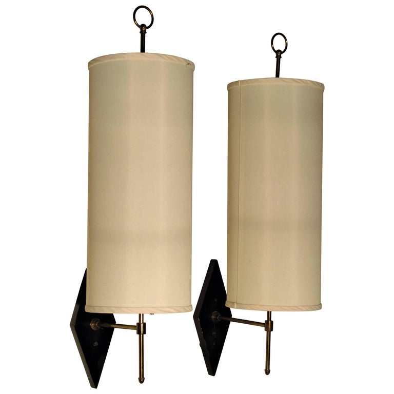 Wall Sconce Lamps in the Style of Tommi Parzinger at 1stDibs