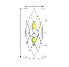 Wall Sconce - MAMBA - Black