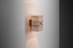 Wall Sconce Model "418B" by Hans Bergström for Ateljé Lyktan, Sweden 1950s