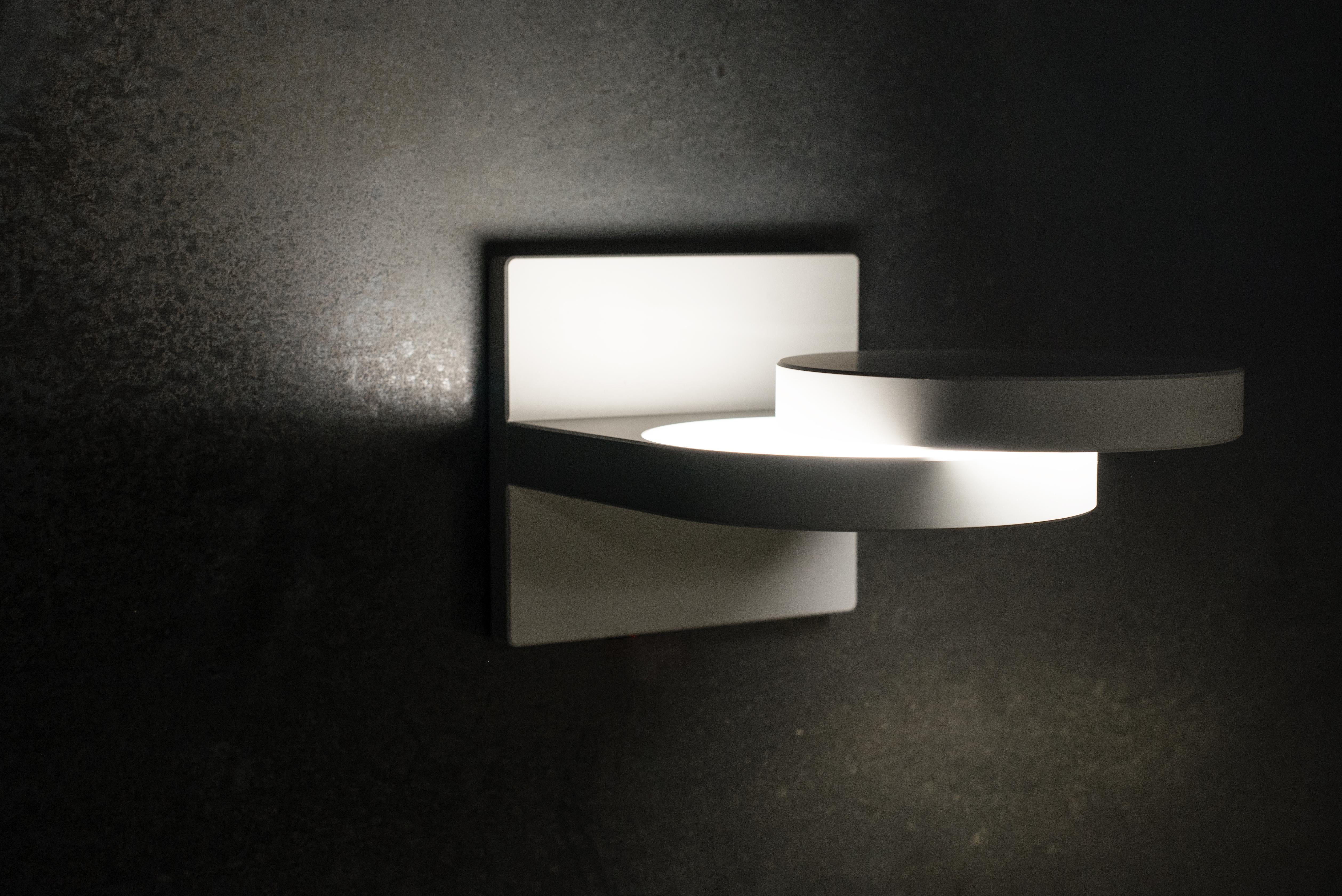 Canadian Lune Wall Sconce For Sale