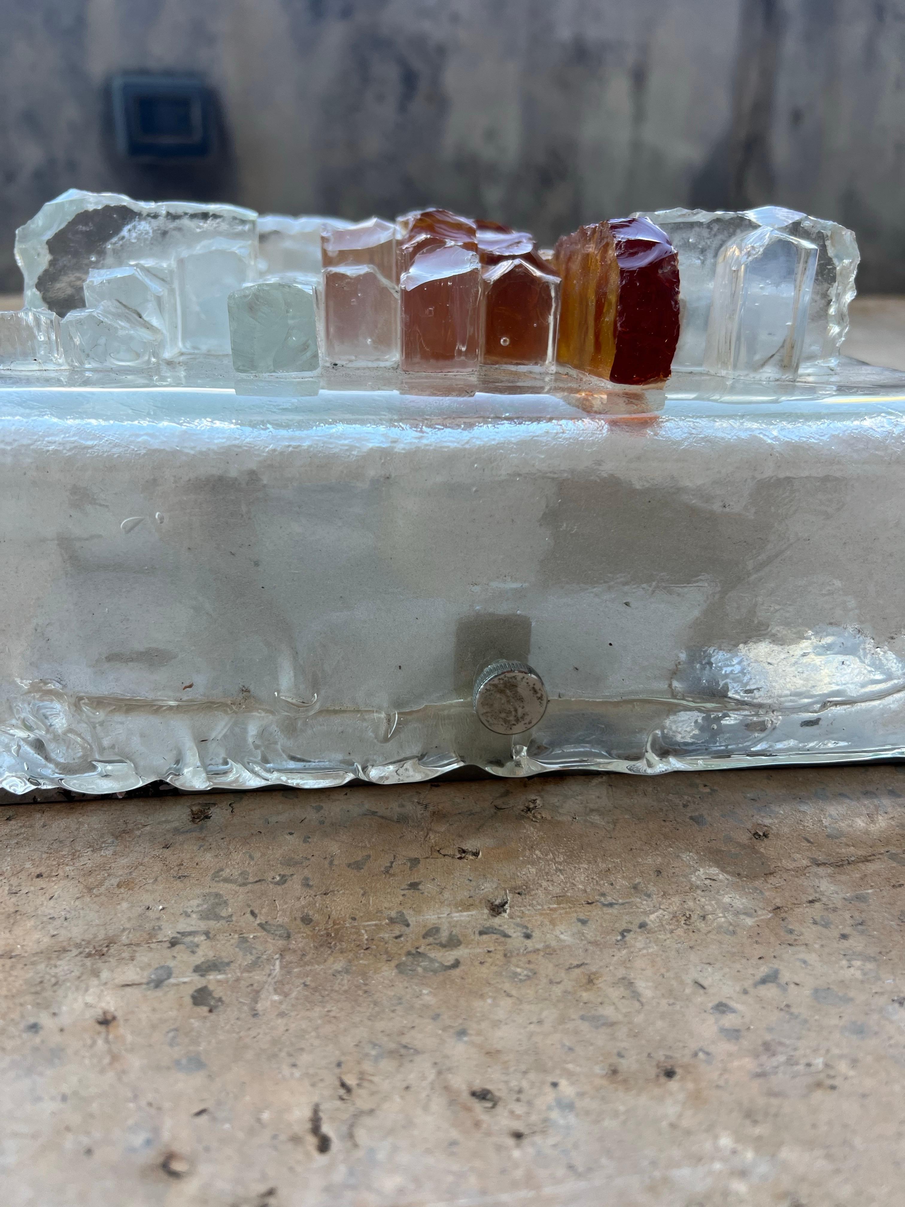 Fine XX secolo Applique o lampada da soffitto di Poliarte in vendita