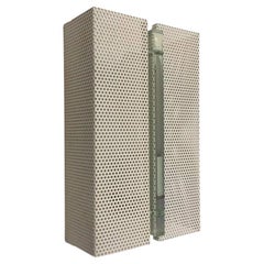 Wall Sconce with Perforated Metal 'Set of 4'