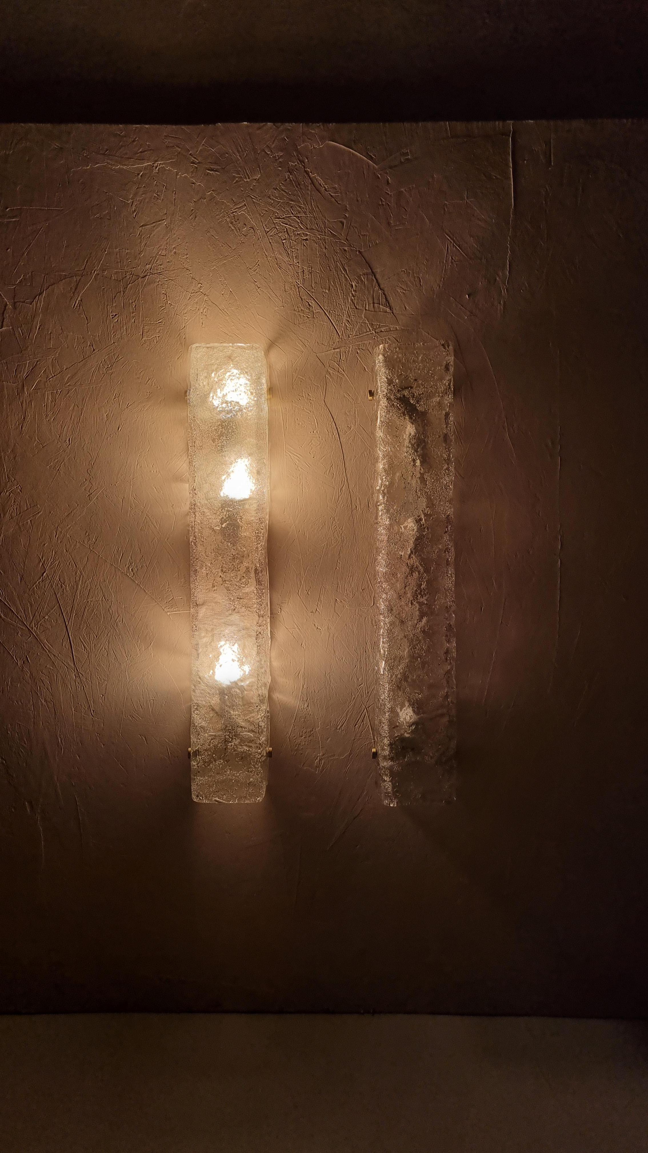 Mid-Century Modern Wall Sconces Barovier & Toso, 1960