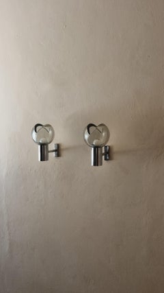 Wall sconces designed by Flavio Poli for Seguso 1960s
