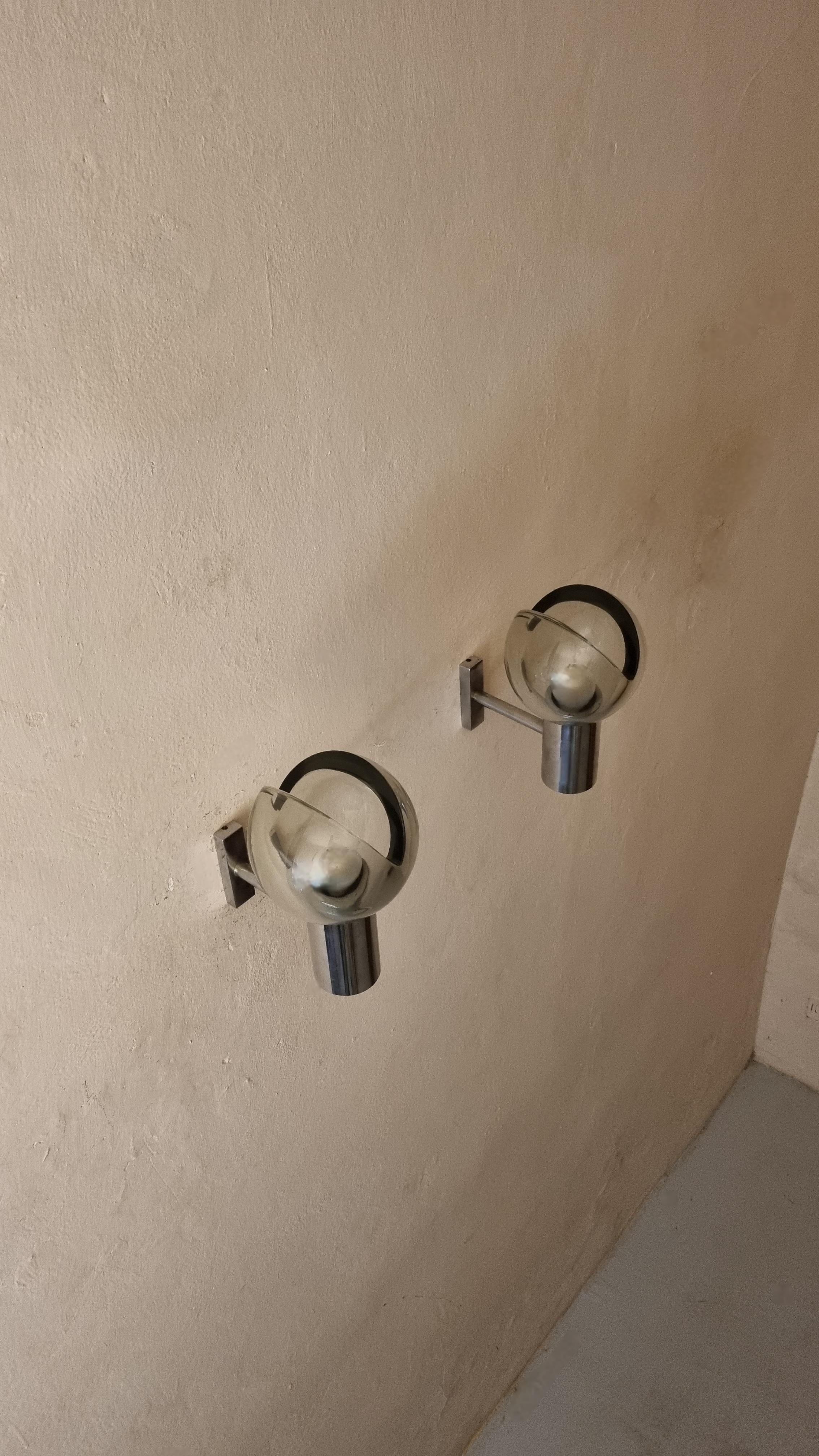 Apliques de pared diseñados por Flavio Poli para Seguso años 60 en venta 1