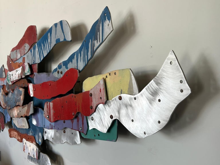 Wall Sculpture by Robert Goodnough For Sale 5
