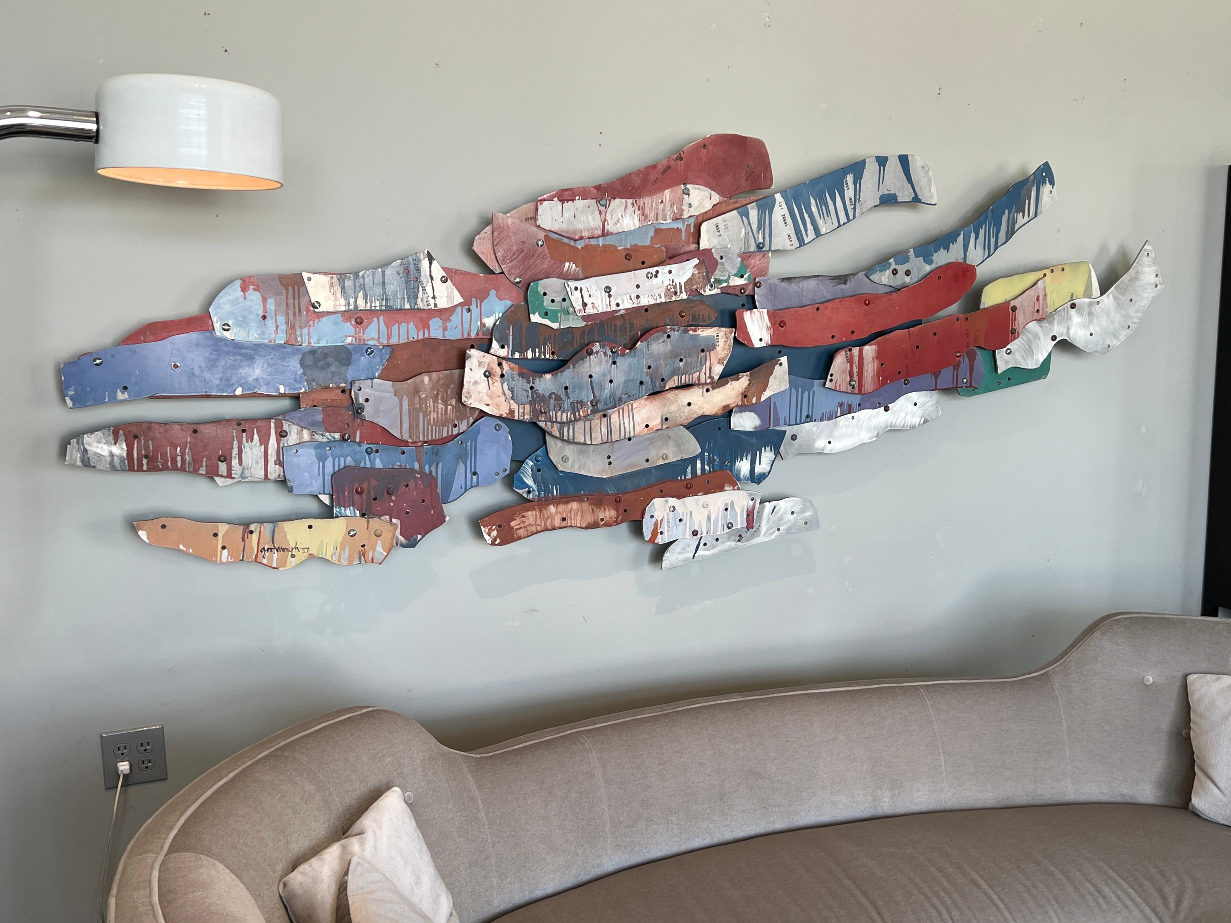 Late 20th Century Wall Sculpture by Robert Goodnough