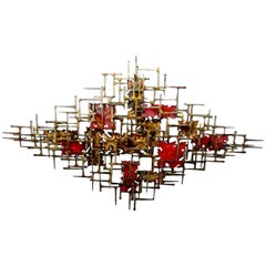 Wall Sculpture by William and Bruce Friedle