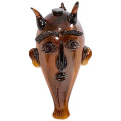 Wall Sculpture in Glass, Sweden, 1950s