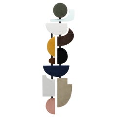 Scultura da parete in pelle Stephane Parmentier per Giobagnara Tabou Parete 5