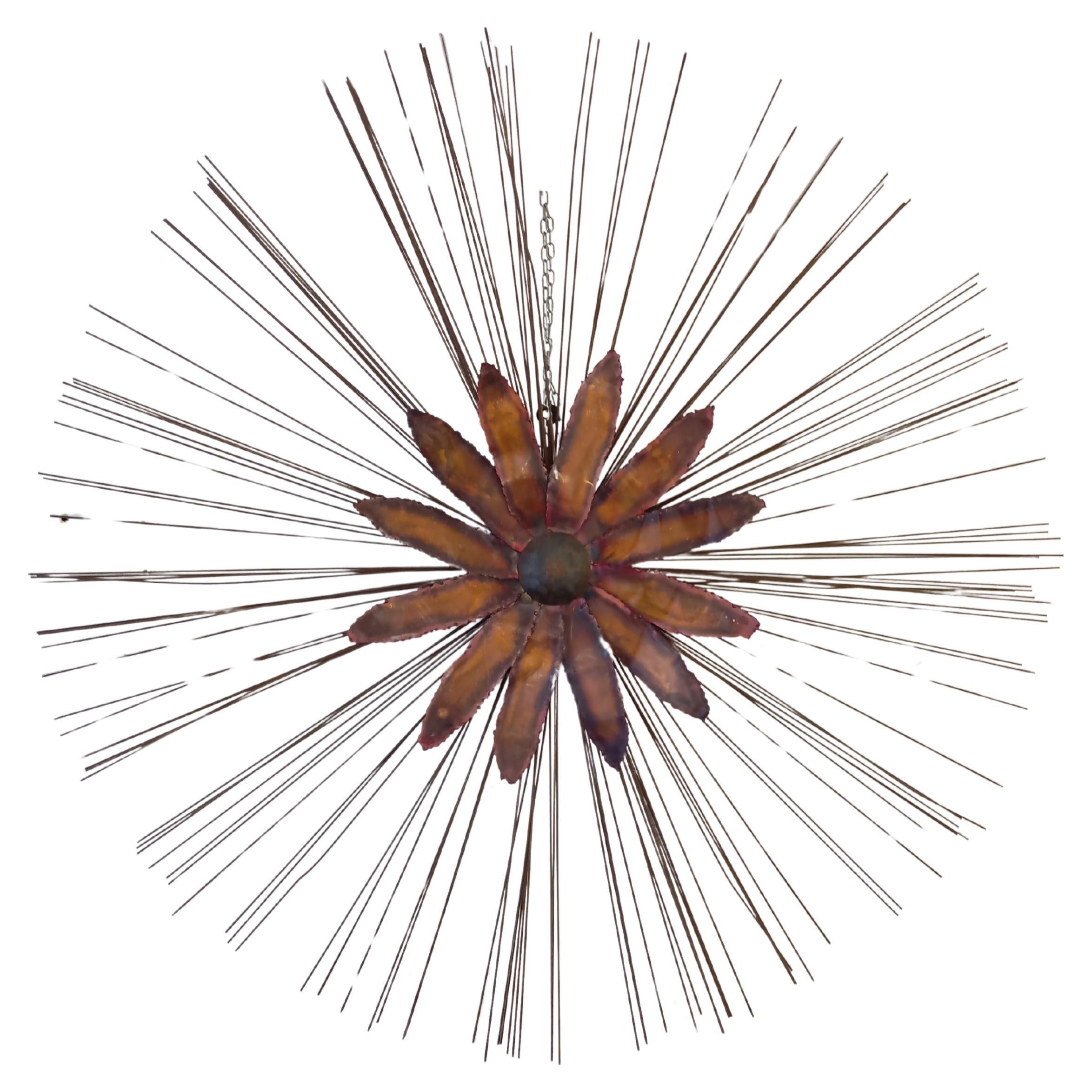 Scultura da parete "Soleil" Curtis Jere, circa 1960 in vendita