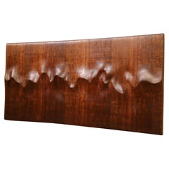 Scultura da parete in legno 'Sahara e Pacifico' di Soo Joo