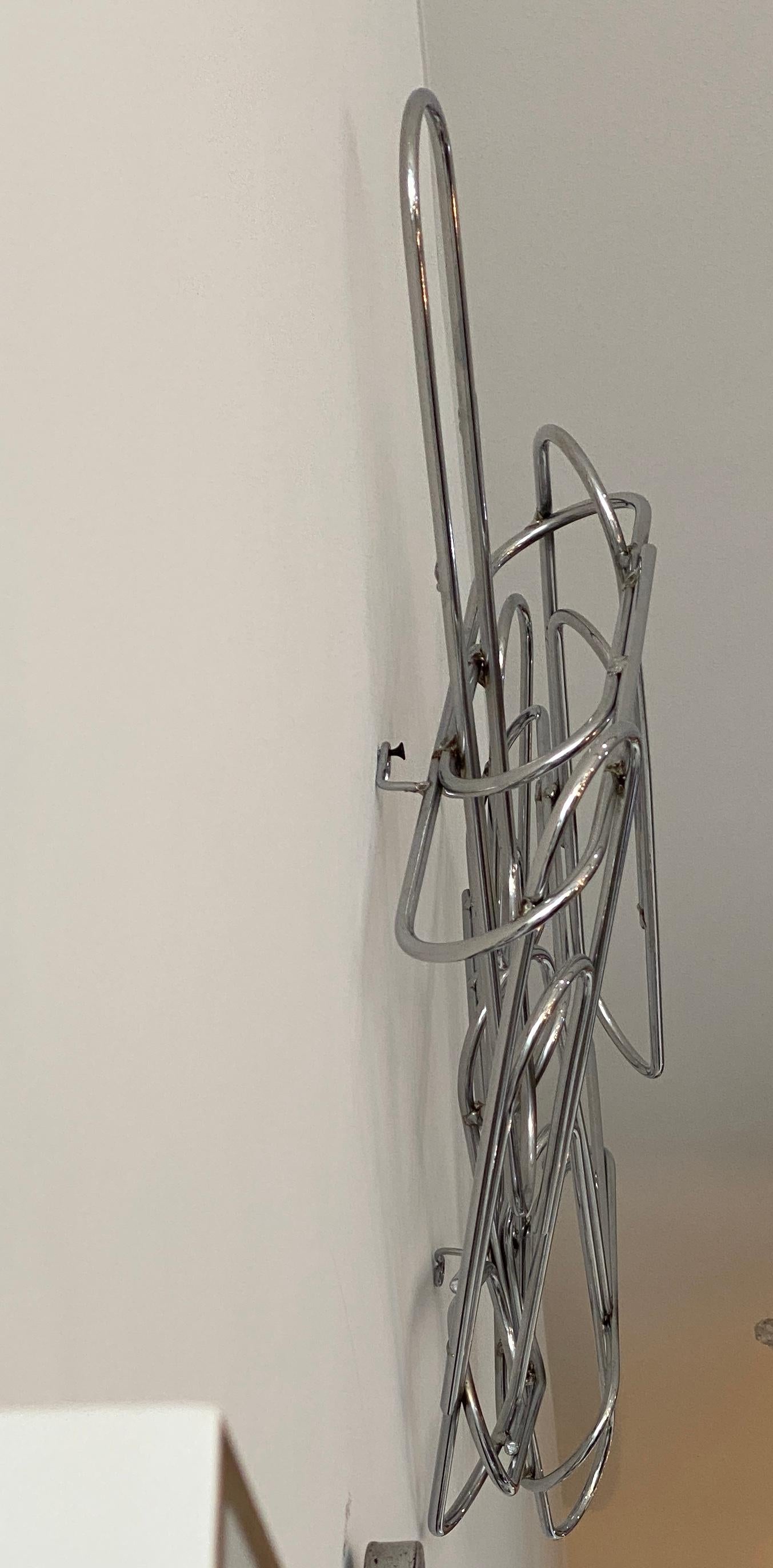 Wall Scuputure of Paper Clips by Curtis Jere 3