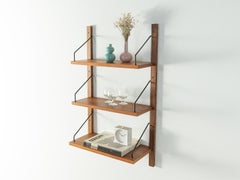 Wall Shelf 1950s by Poul Cadovius in Teak