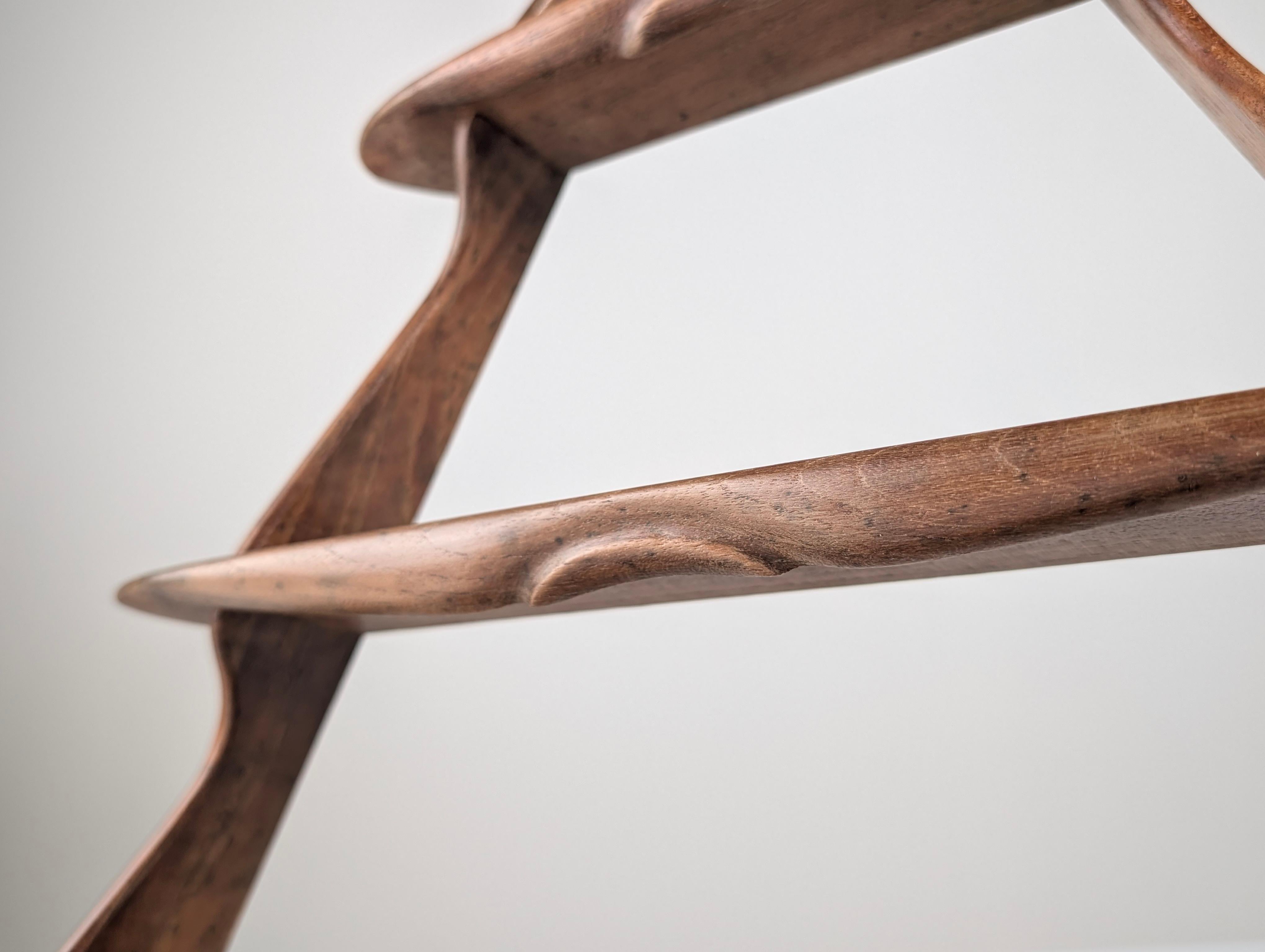 Wall Shelf Attributed to Peder Moos, Denmark, 1950s In Good Condition For Sale In Benalmadena, ES