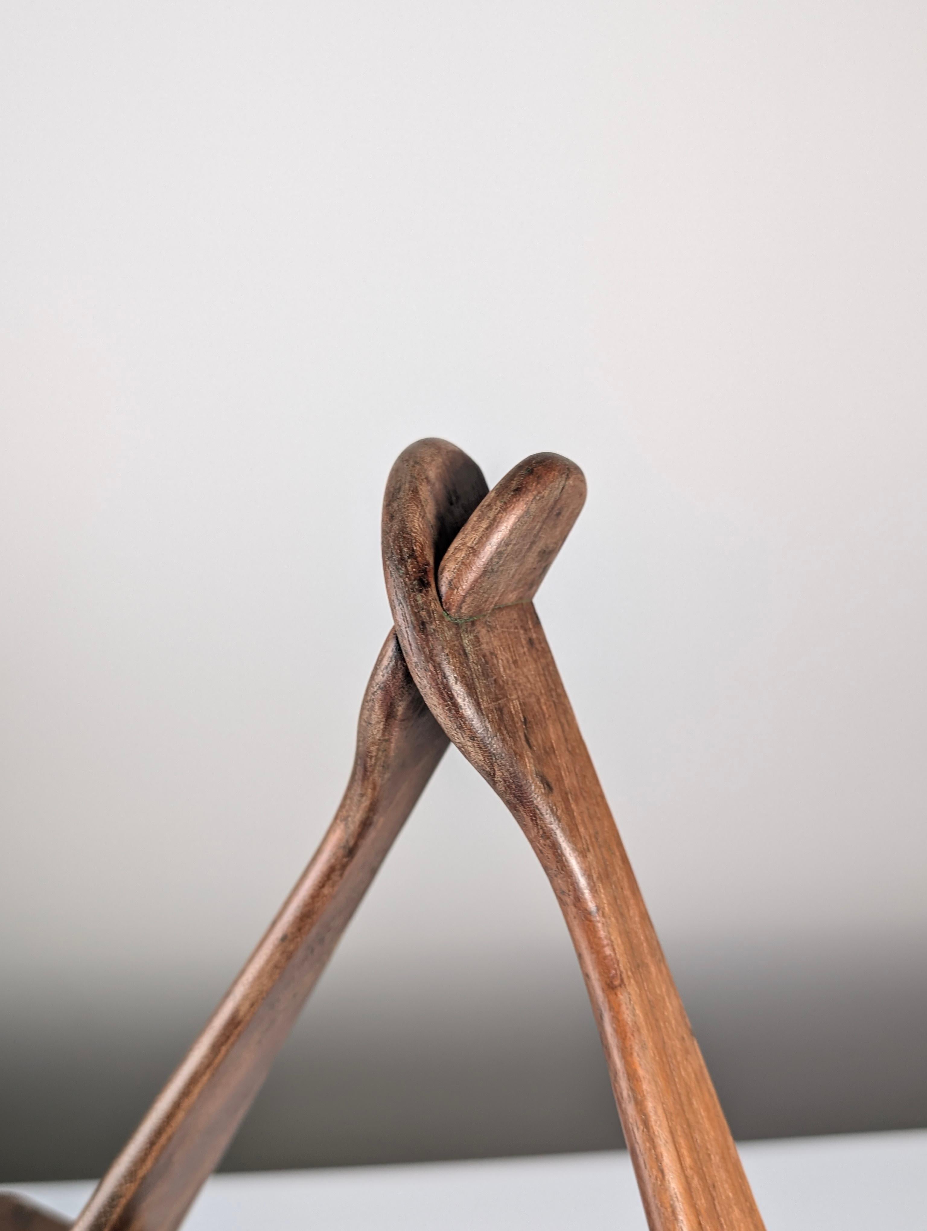 Mid-20th Century Wall Shelf Attributed to Peder Moos, Denmark, 1950s For Sale