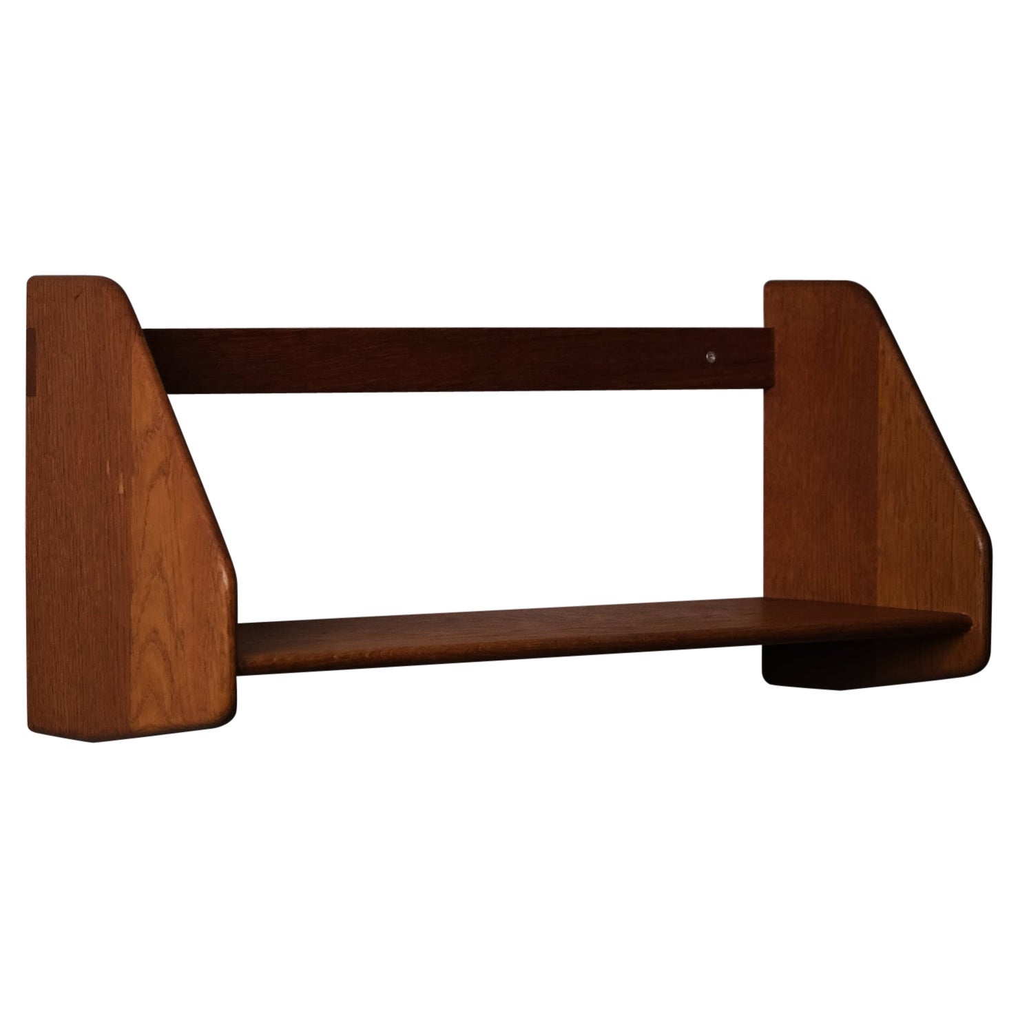 Wall shelf by Hans J. Wegner for Ry Møbler, Denmark, 1950s