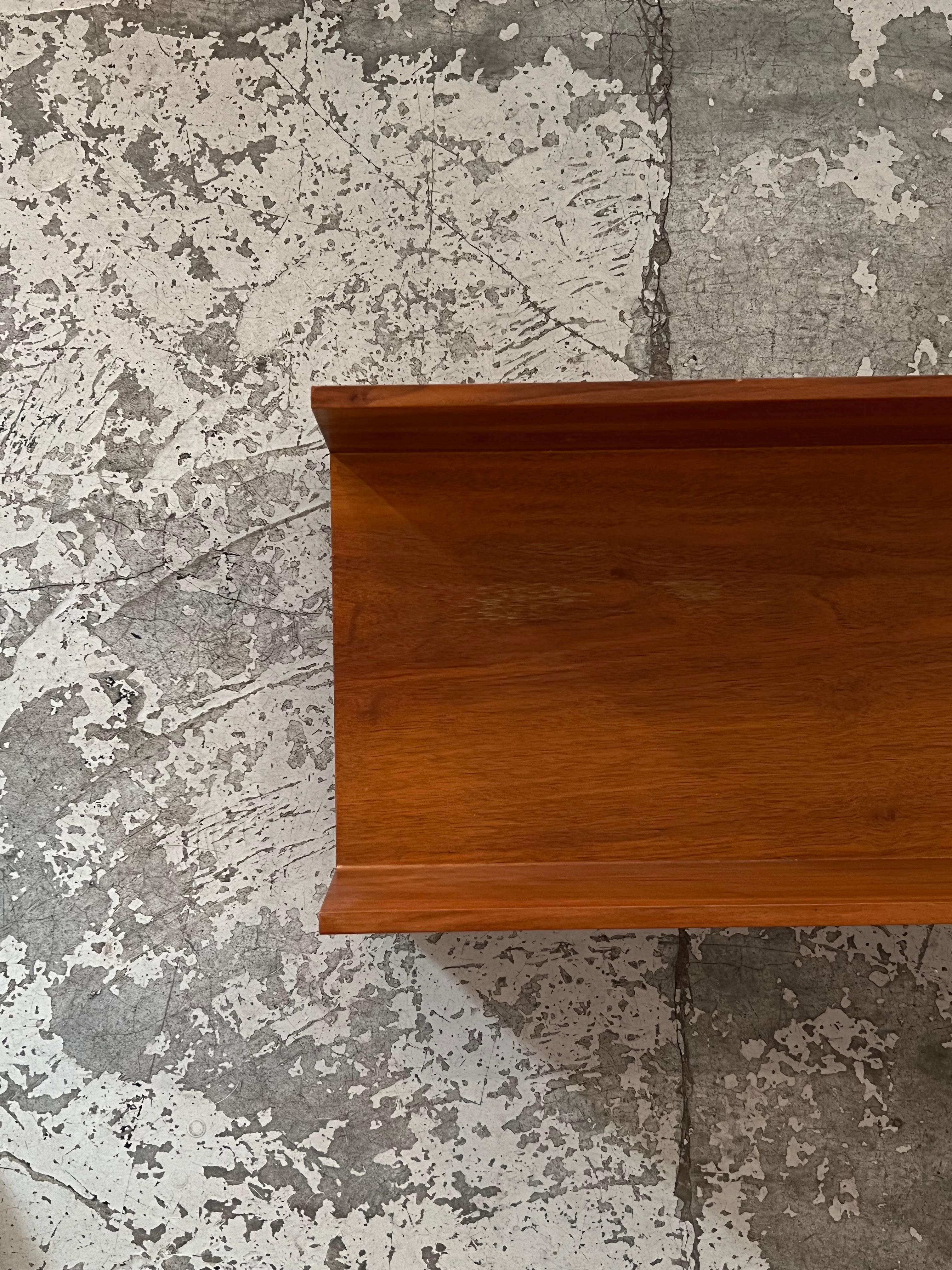 Wall shelf by Walter Wirz for Wilhelm Renz 1960s In Good Condition For Sale In PARIS, FR