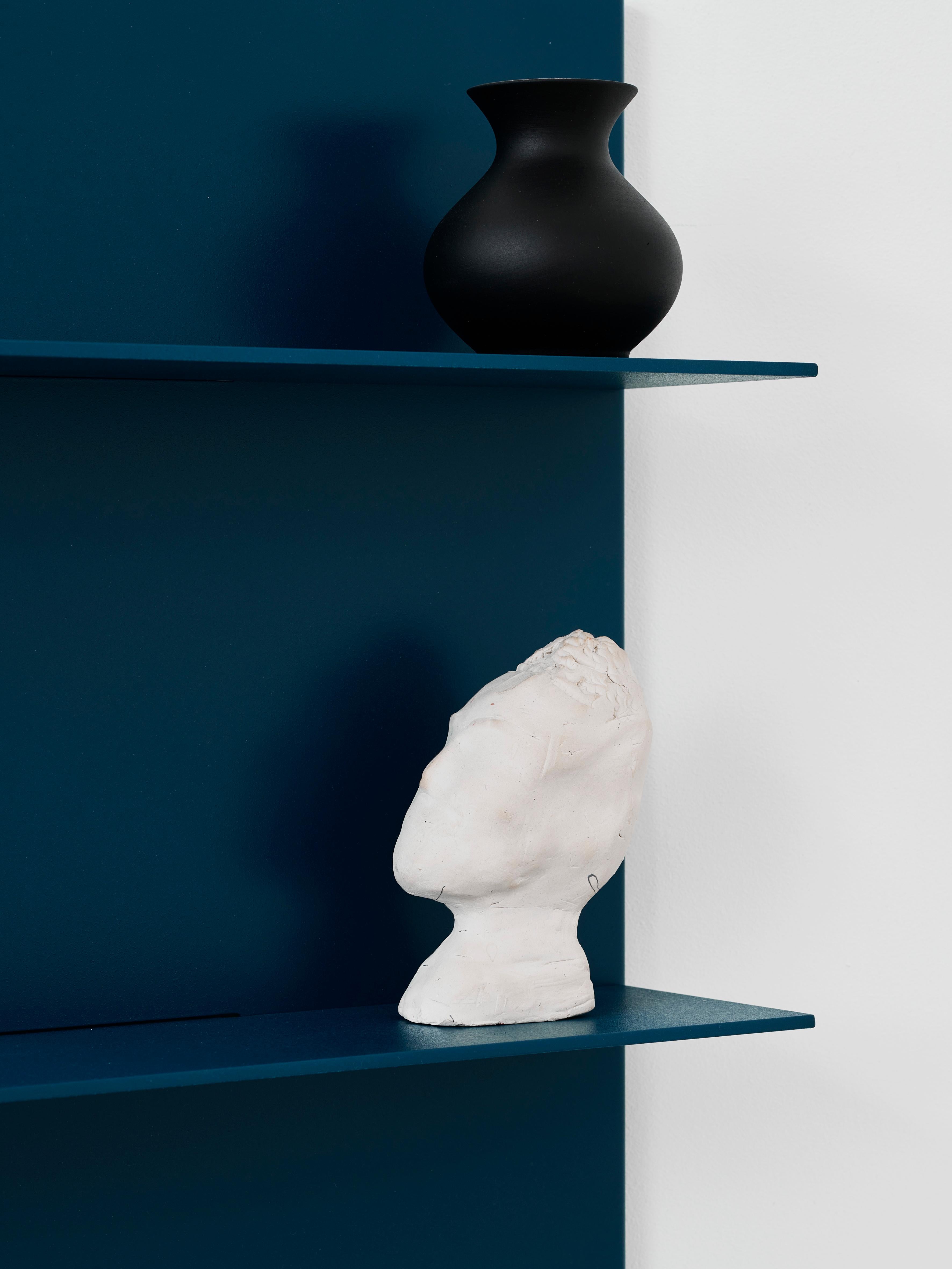 Wall Shelf- Folded Handcrafted in Germany by Atelier Ferraro   In New Condition For Sale In Munich, DE