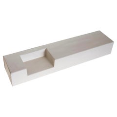 Wall Shelf Minotti Italia Concrete design DSH - White concrete