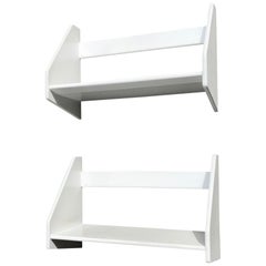 Wall Shelves by Hans J. Wegner for Ry Møbler, 1950s, Set of 2