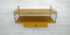 Wall Shelving Unit by Nils Strinning for String Design AB, Sweden, 1960s