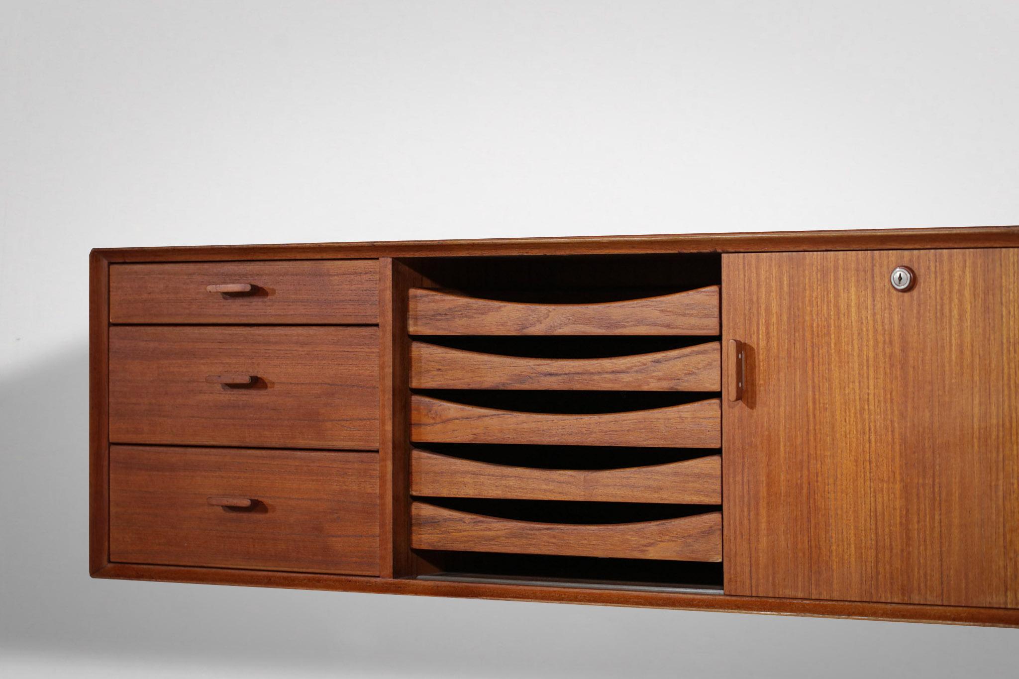 Wall Sideboard Arne Vodder from the 60s 1