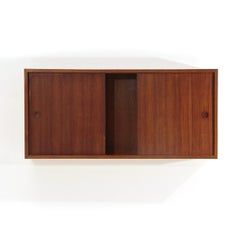 Wall Sideboard with Sliding Doors, 1960s