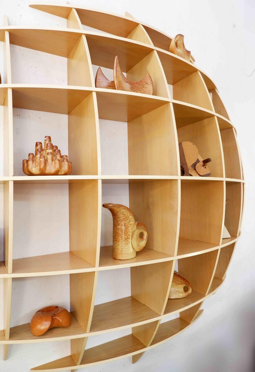 Italian Wall System Bookcase Model 