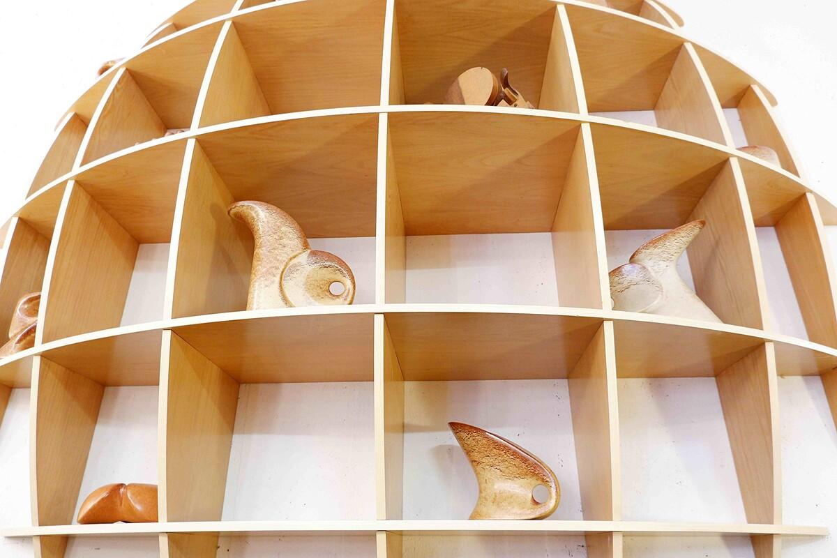 Wall System Bookcase Model 