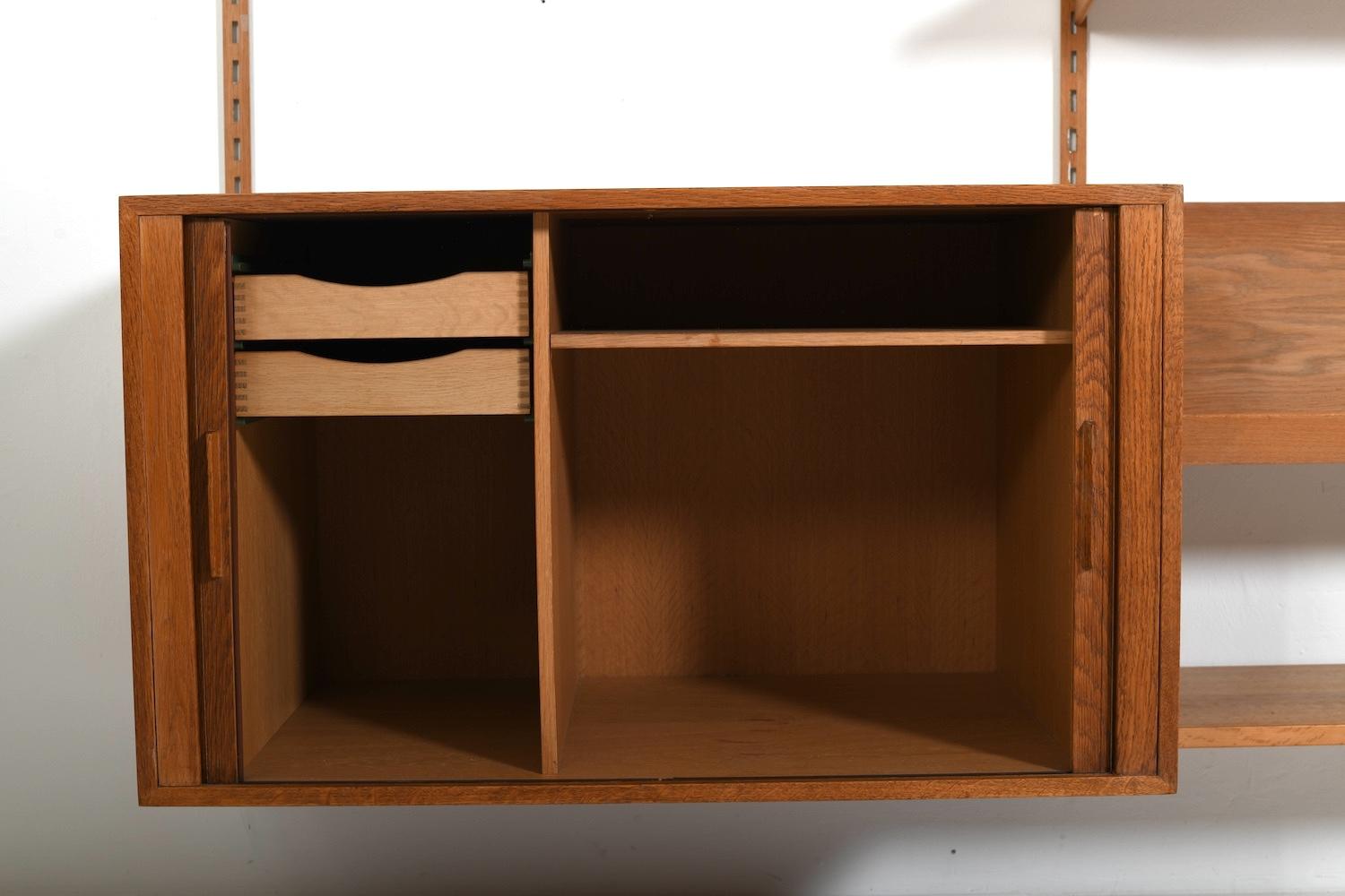 Sistema a parete di Kai Kristiansen per FM Danimarca 1960 In condizioni buone in vendita a Handewitt, DE