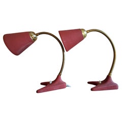 Wall/table lamps, EWÅ, Sweden, 1950's