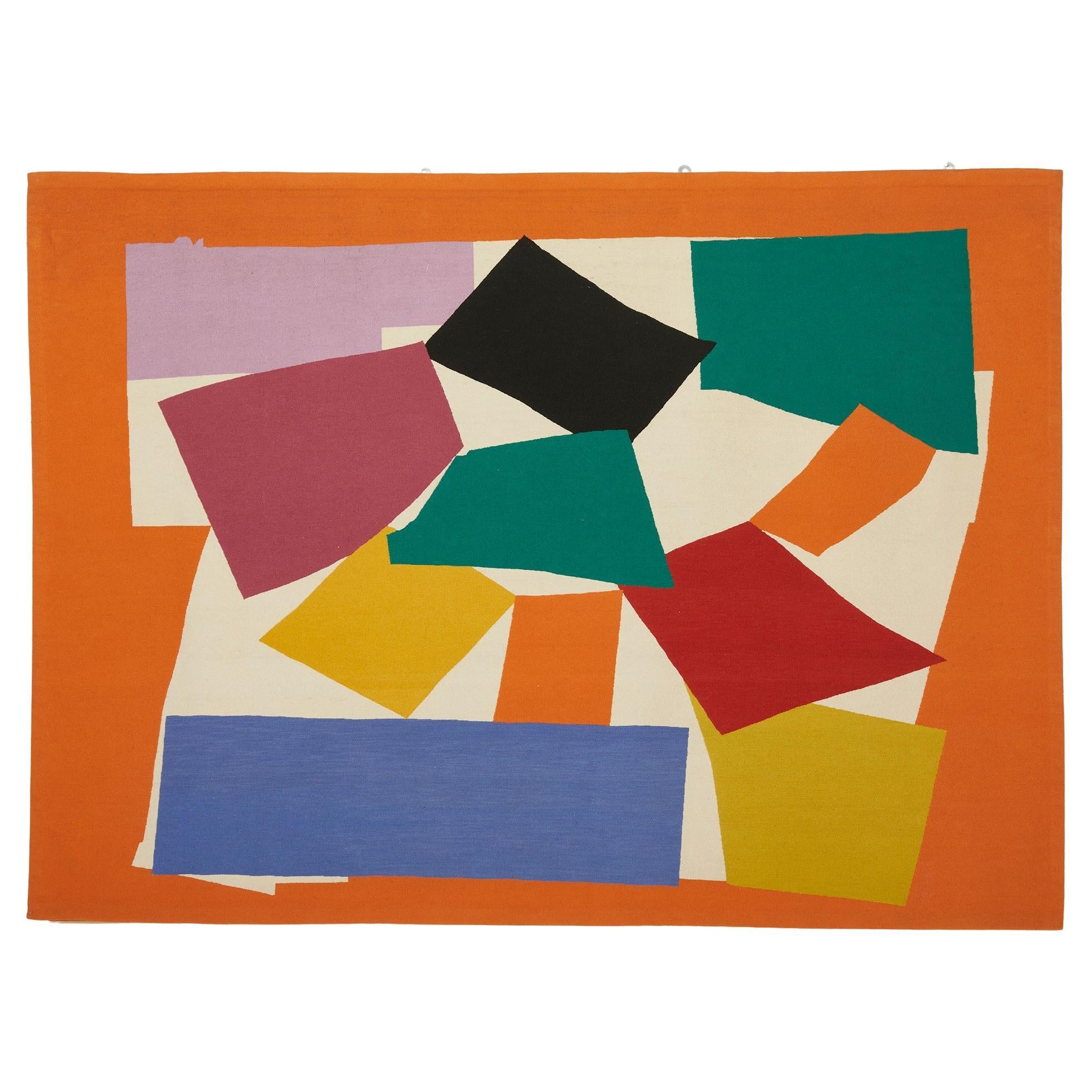 Wandteppich nach „L'escargot“ von Henri Matisse, Manufactura Portalegre, 1970 im Angebot