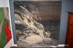 Wall tapestry by Anna Urbanowicz Krowacka signed and title the lightning