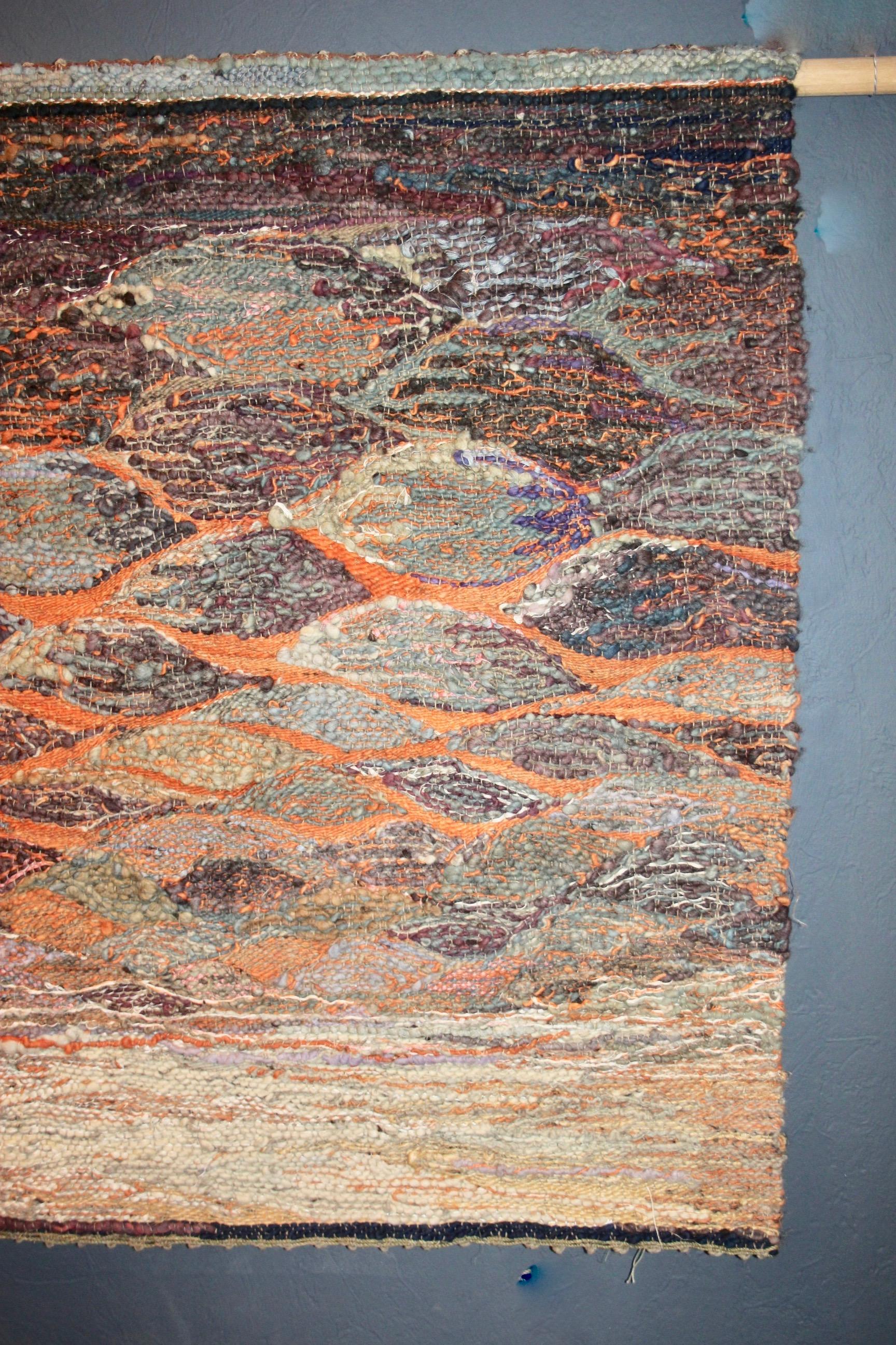 Wall tapestry by Krystyna Wojtyna-Drouet  For Sale 4