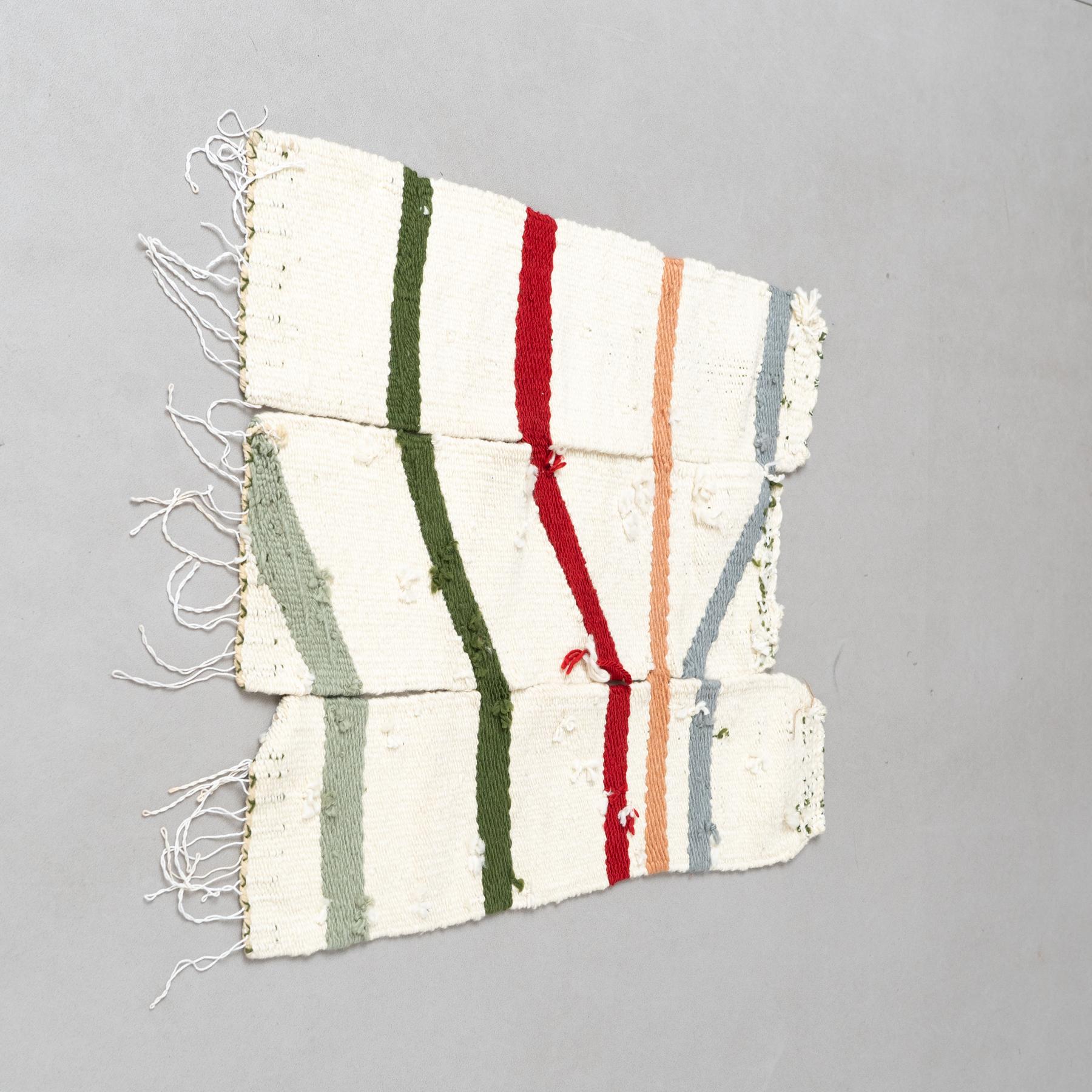 French Wall Tapestry – Geometric Composition from the 70s For Sale