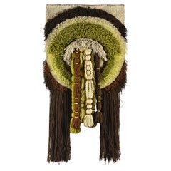 Wall Tapestry in Macramé, Desso Studio, circa 1970