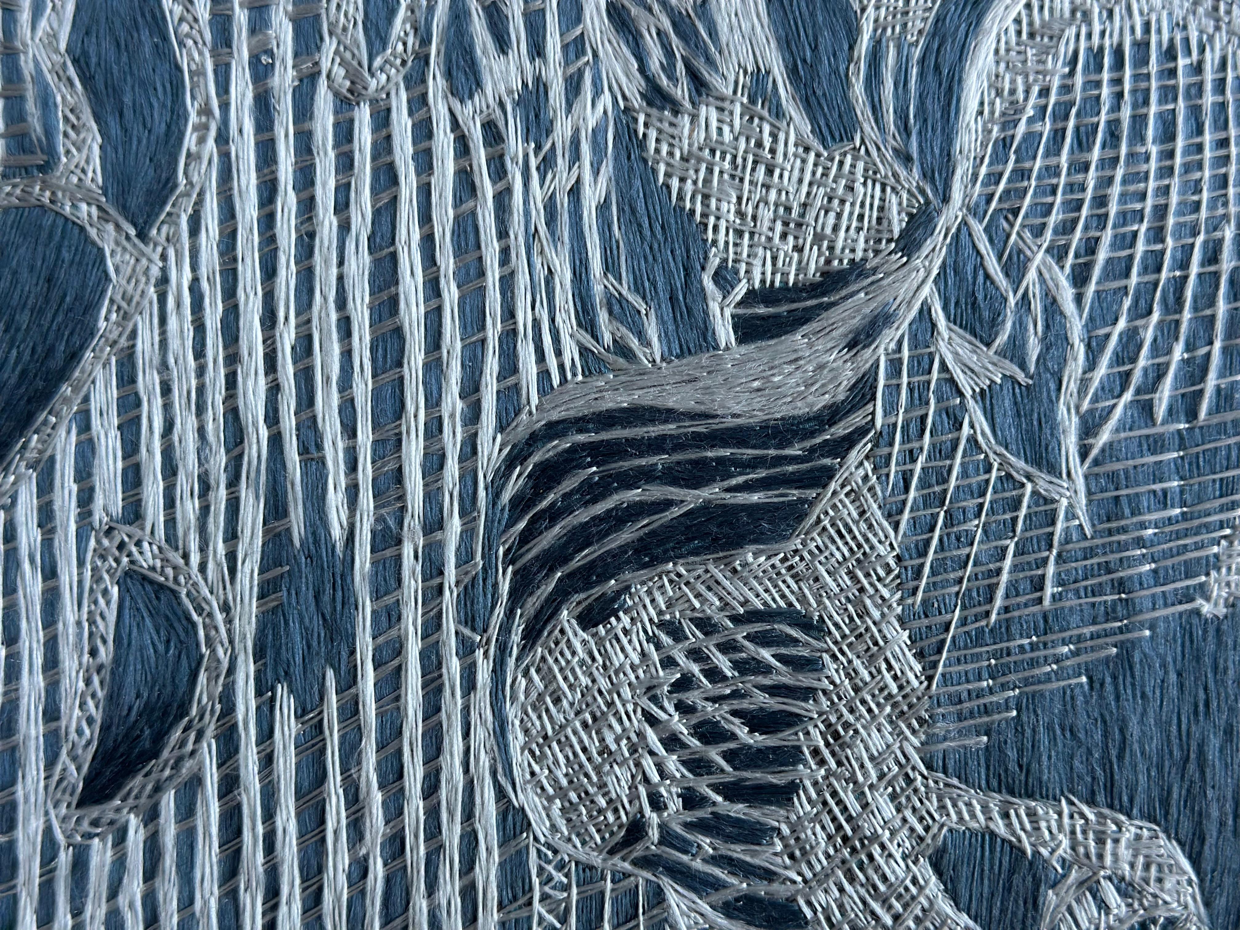 Soie Tapisserie murale en broderie de soie, d'après Le Maître et Marguerite de Michael Boulgakov en vente